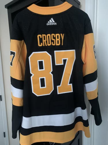 Pittsburgh Penguins #87 Sidney Crosby Authentic Adidas Jersey (44)