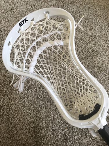 White New FOGO Strung Duel 2 Head