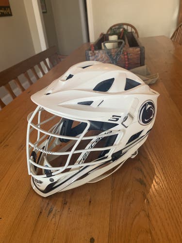 White Used Player's Cascade S Helmet