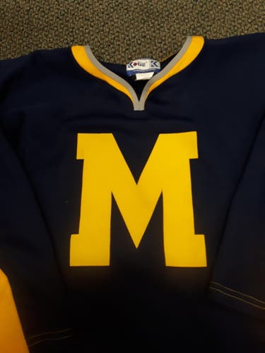 University of Michigan Men's XXL 2XLJersey-New