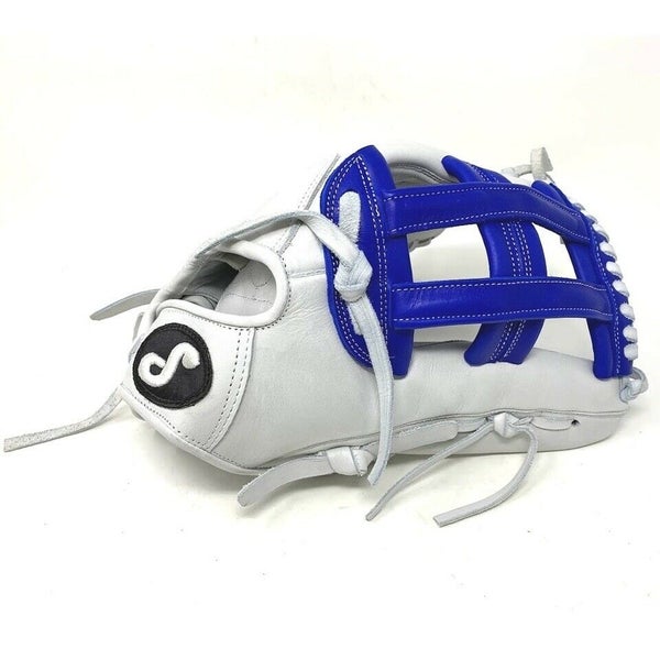 SS20-14-WHRY-H-RightHandThrow Soto White 14 Inch H Web Slow Pitch Softball Glove