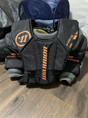 Used Senior Small Warrior Ritual G2 Goalie Chest Protector