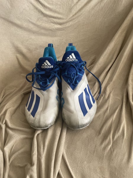 White Men's Size 11 (Women's 12) Adidas Cleats