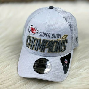 Kansas City Chiefs NFL Hat Cap Snapback Super Bowl Hat White Adult NEW