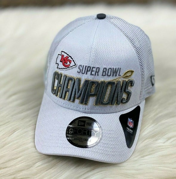 Kansas City Chiefs Super Bowl Champions Hats, Chiefs Locker Room