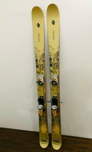 Volkl Gotama Downhill Skis 168 cm. Salomon 850 Bindings FRESHLY TUNED!!!
