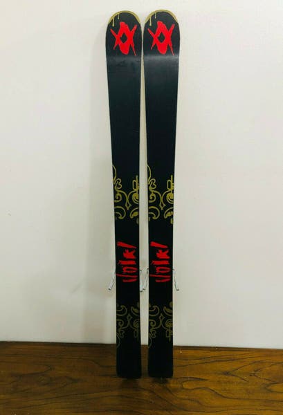 Volkl Gotama Downhill Skis 168 cm. Salomon 850 Bindings