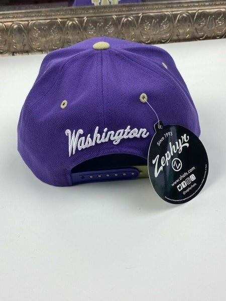 Men's adidas Purple Washington Huskies On-Field Baseball Fitted Hat