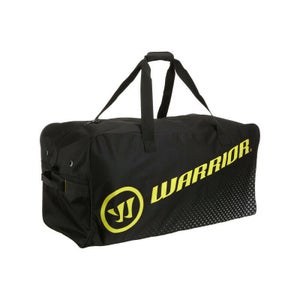 New Warrior Q40 Carry hockey bag 36" large black yellow gray duffel equipment