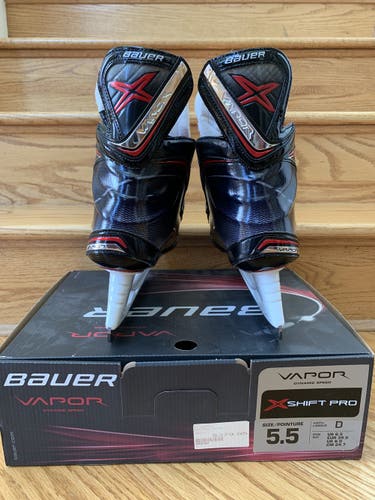 Bauer Vapor X Shift Pro Skates Junior Size 5.5D