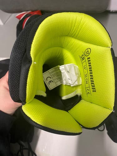 Black Senior Warrior 14"  Gloves