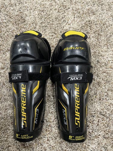 Youth Bauer  Supreme TotalOne MX3 Shin Pads