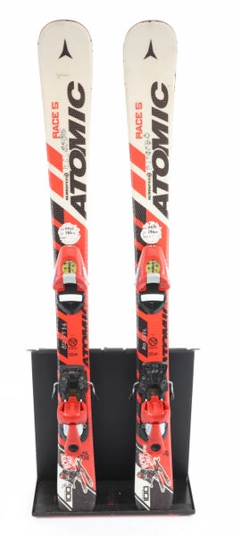 Used Atomic Race 5 Ski with Bindings Size 100 (Option 211154) SidelineSwap