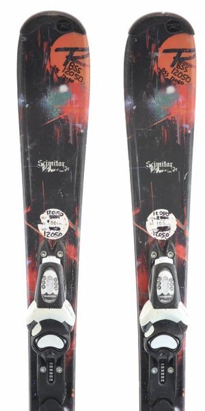 Used  Rossignol Scimitar Demo Ski with Bindings Size 100 (Option 211177)