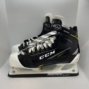 Senior CCM Regular Width  Size 8 Tacks 9080 Hockey Goalie Skates