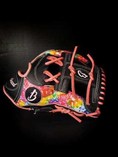 Baseballhood Glove New Right Hand Throw Infield Pro series 11.5" tie dye