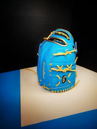 Blue Baseball Glove New Left Hand Throw Pitcher's Pro series 11.5" Baseballhood