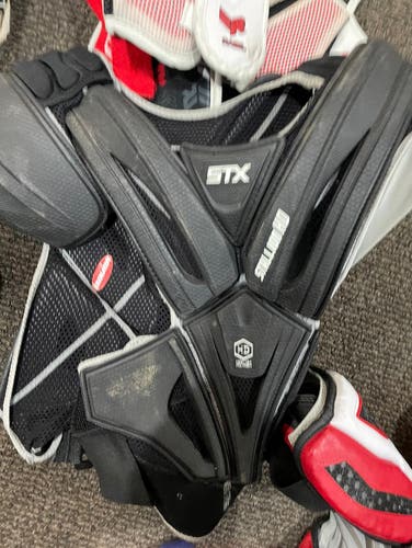 Used Large STX Stallion HD Shoulder Pads