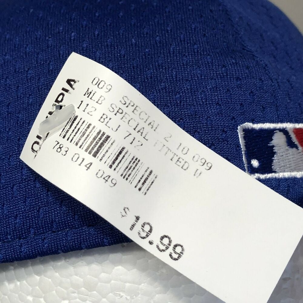 Toronto Blue Jays Hat Baseball Cap Fitted 7 1/8 New Era Mesh BP Vintage MLB  USA