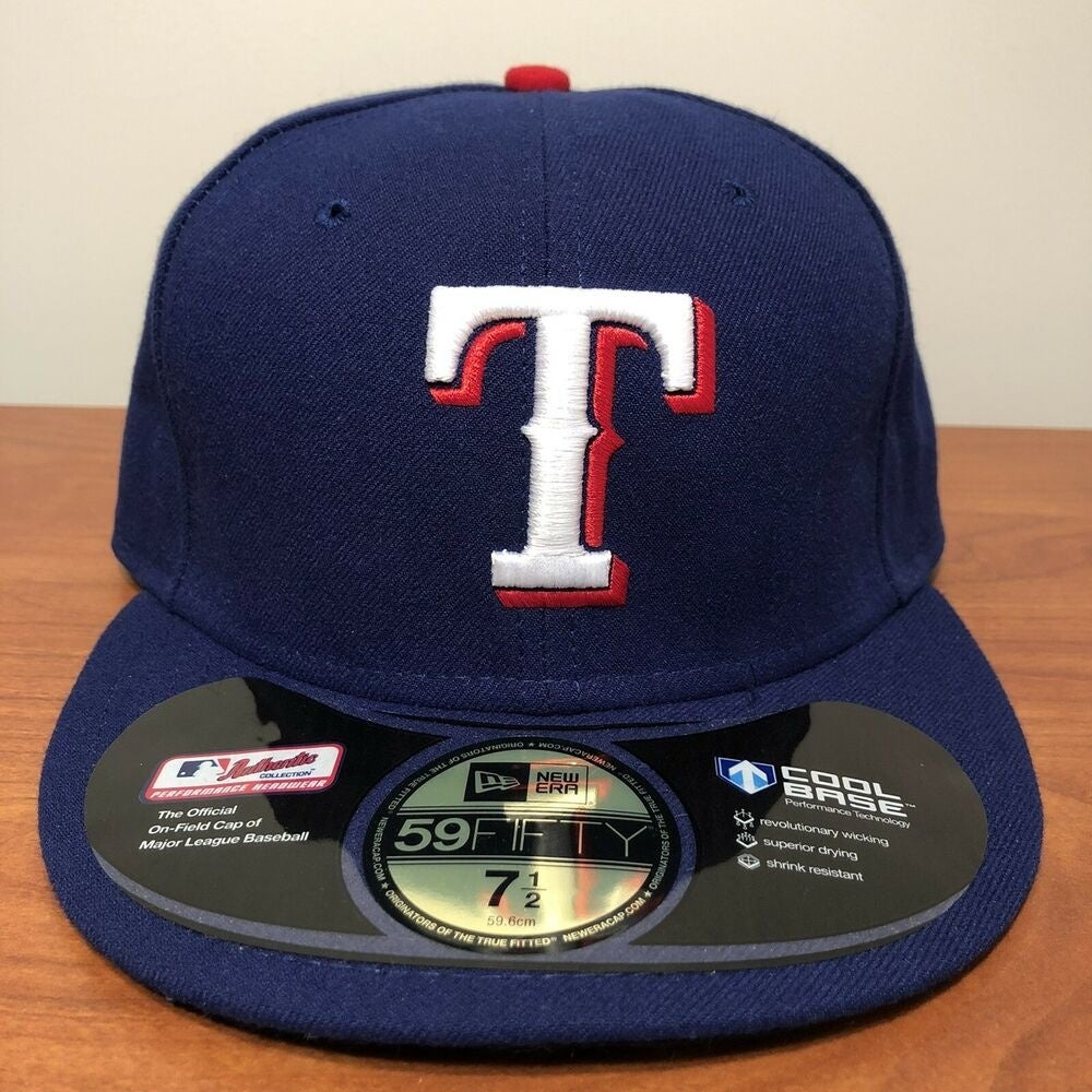 Texas Rangers Hat Baseball Cap Fitted 7 