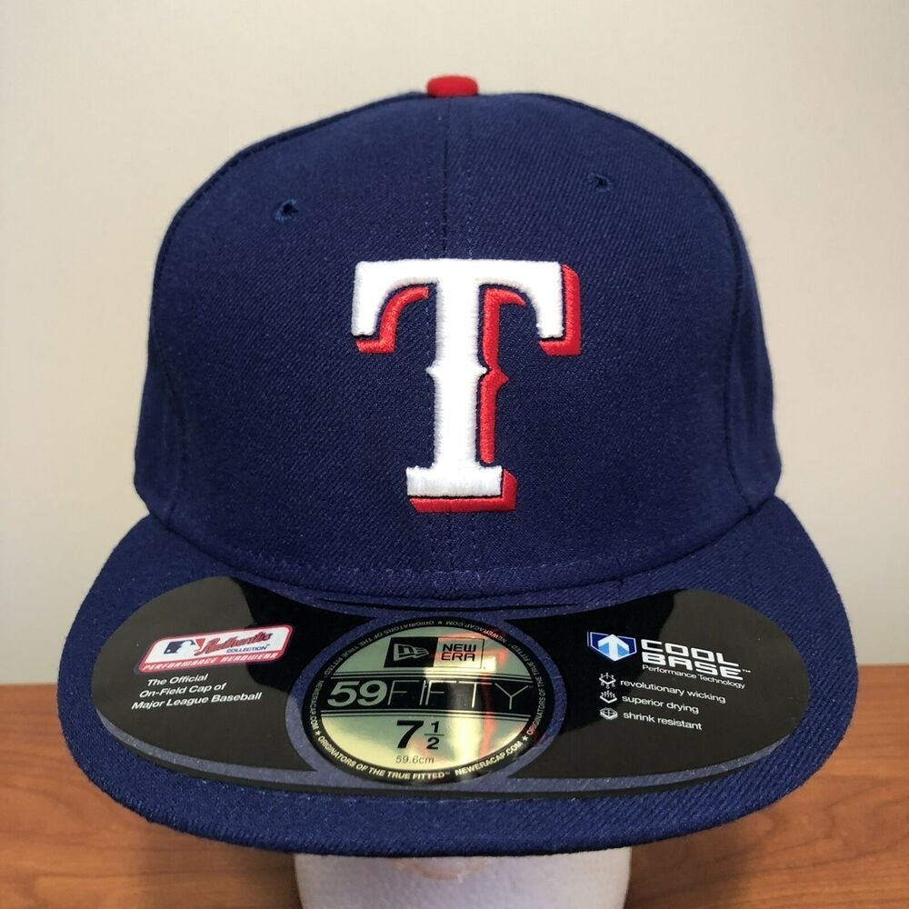 Texas Rangers Hat Baseball Cap Fitted 7 