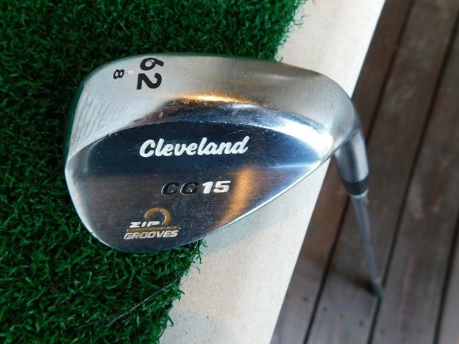 Cleveland CG15 Zip Grooves 62* Lob Wedge w/ Cleveland Wedge Flex Shaft
