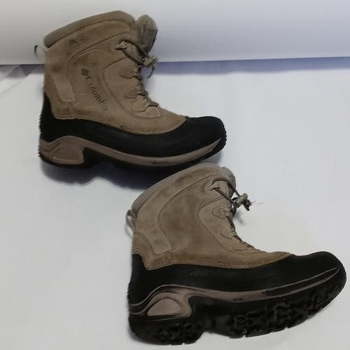 COLUMBIA WINTER BOOTS WOMENS 5 SUEDE SNOW BOOTS WATERPROOF