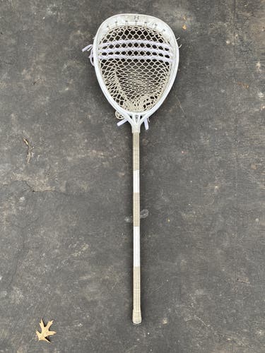 Used Boston College Lacrosse Under Armour Head+Stick: White