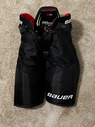 Black Senior Medium Bauer  Vapor X2.9 Hockey Pants