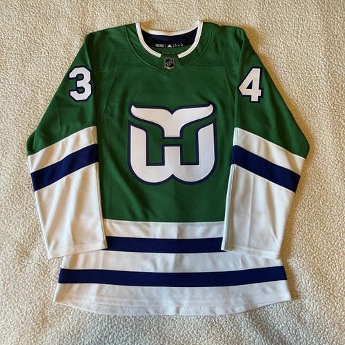 Carolina Hurricanes Jersey Hartford Whalers Adidas Petr Mrazek, Size 46, NWOT, Hockey, NHL