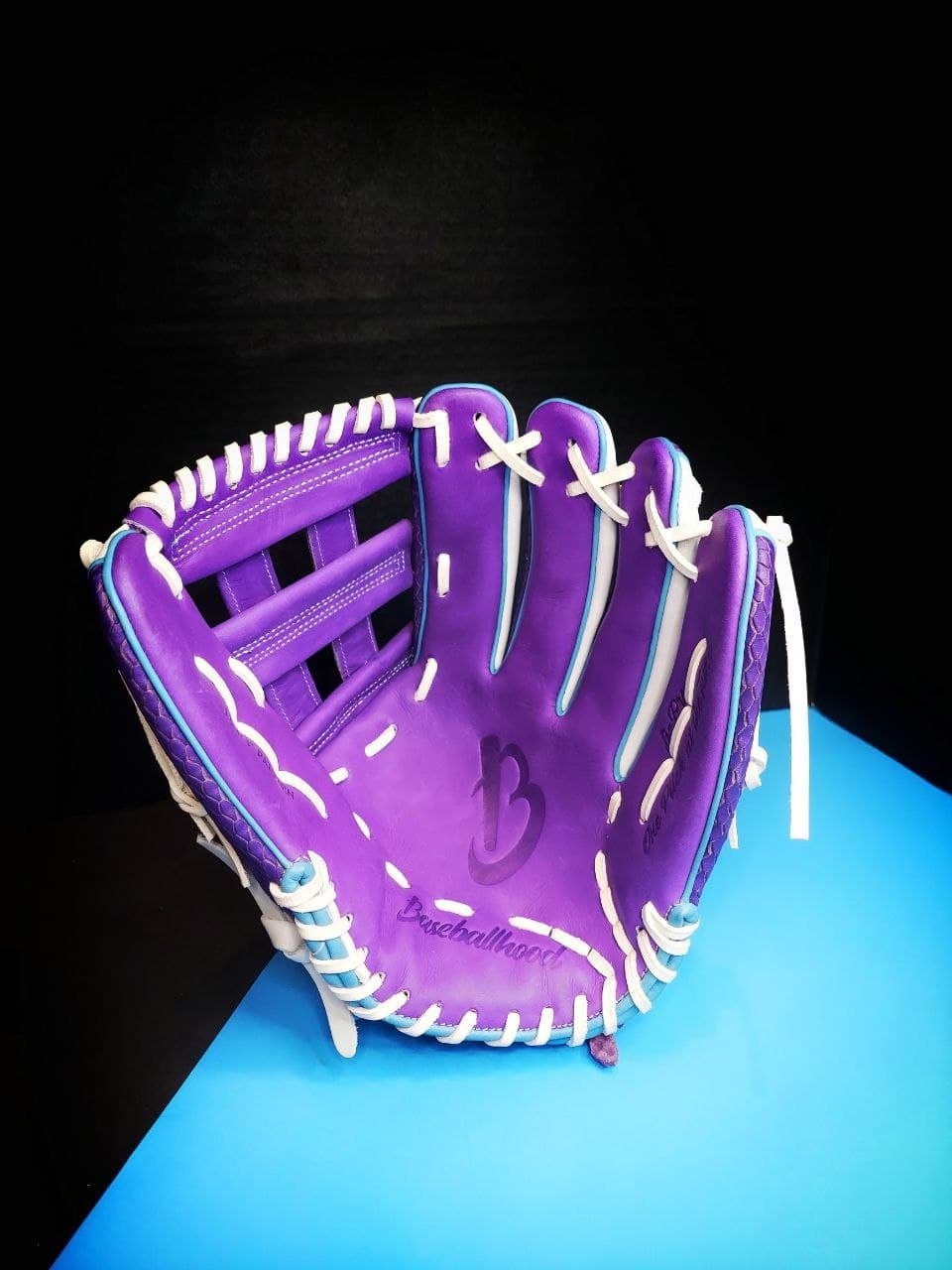 purple tball glove