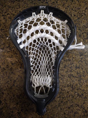 Ho Ho Ho SALE $55 New Black STX (strung with ECD Hero 2.0 semisoft mesh) Stallion Omega Head