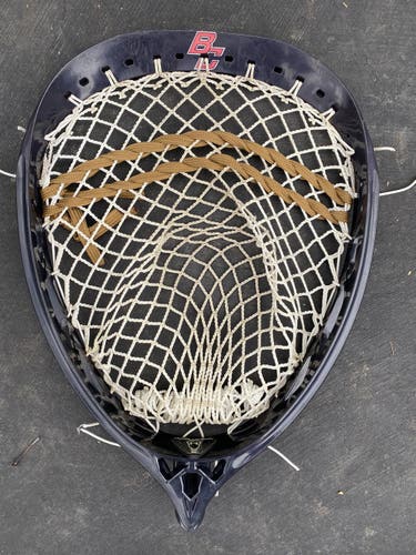 Boston College Lacrosse New Strung Headline Black Goalie Head