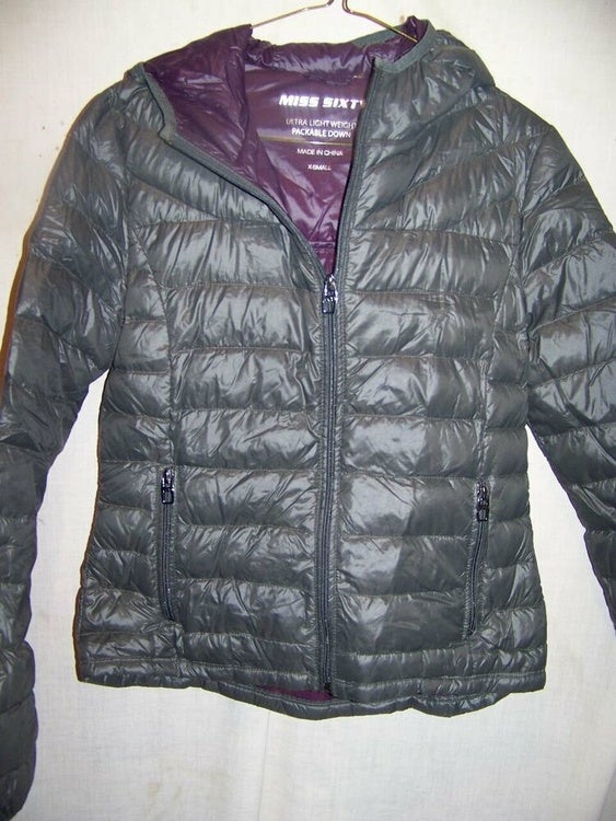 miss sixty packable down jacket