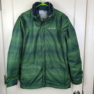 Columbia Boy's Arctic Trip II Interchanged Green Jacket Winter Coat Size: XL
