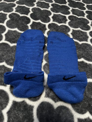 Blue Nike Crew Cut socks
