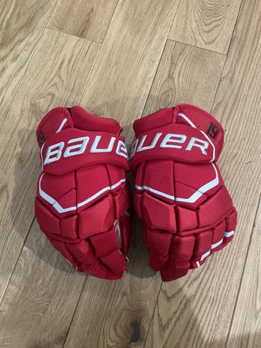 Bauer Ohio State 2s Pro stock gloves #19 size 13