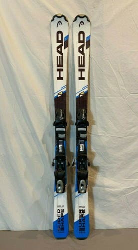 HEAD Team ERA 2.0 137cm 113-68-98 r=9m Skis w/Tyrolia SP 7.5 Adjustable Bindings