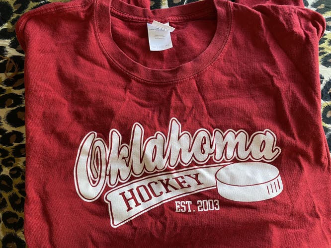 Oklahoma Sooners hockey shirt