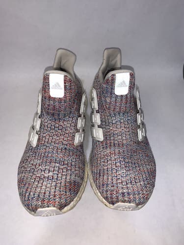White Multicolor Adidas Ultraboost Shoes