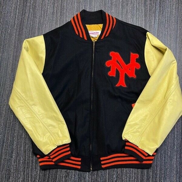 Mitchell And Ness Ny Giants Varsity Jacket