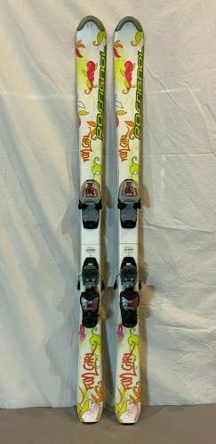 Rossignol Fun Girl 130cm 98-65-85 r=12m Skis w/Marker DIN 4.5 Bindings GREAT
