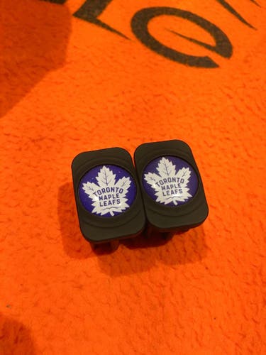 Rare TORONTO MAPLE LEAFS Pro Stock Hockey Stick BUTT END CAP PLUG