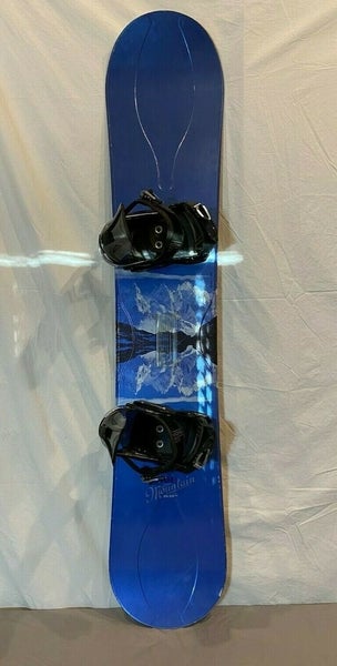 RIDE Mountain 163cm Twin-Tip All-Mountain Snowboard w/SP Destroid Bindings