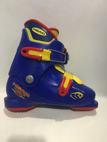 Used Kid's Ski Boots Size 21.5  HEAD Carve x2