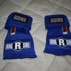 Ringside Gel Shock Gloves, Blue, S/M - New Condition!