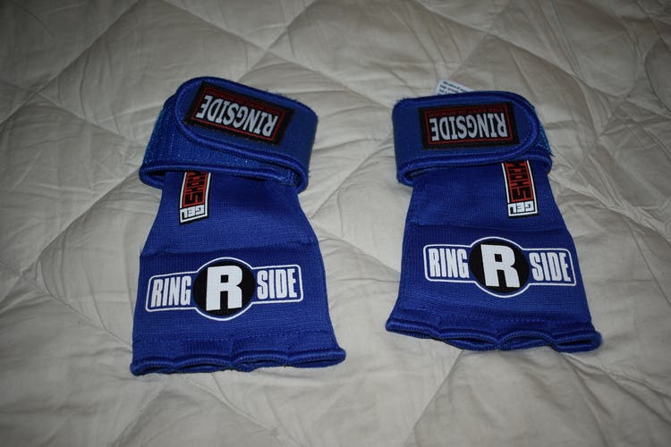 Ringside Gel Shock Gloves, Blue, S/M - New Condition!