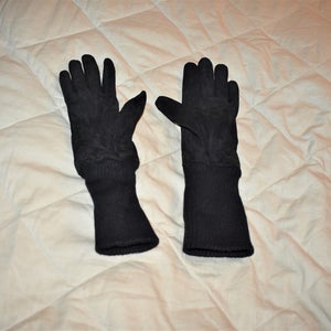 H&M Gloves, Black, Adult Large