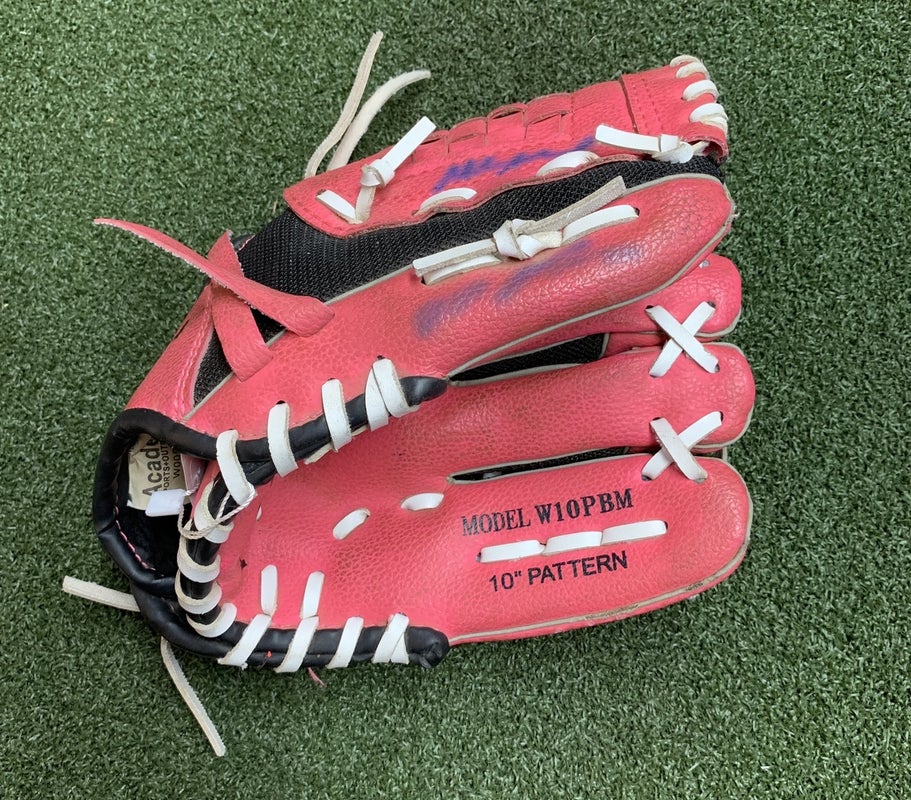 Worth STM1000 10 Pattern Girls Softball Glove Storm FastPitch Pink Black