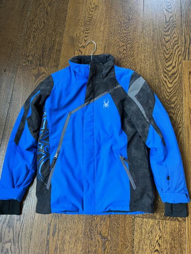 Blue Jacket Men's Youth Used Large Spyder RN 143097